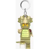 LEGO Fan in triceratopspak sleutellampje