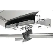 Magma Horizontal Single Rail Mount Support Zilver
