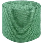 vidaXL Jute Touw 8 mm Groen 100% Tossa jute