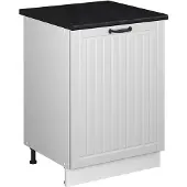Vicco Wastafelkast Fame-Line, Wit Landhuis/Wit, 60 cm