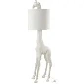 J-Line lamp Giraf - polyresin - wit