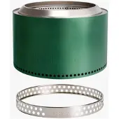 Solo Stove Yukon 2.0 met vloerstandaard kleur Cascade (Groen)