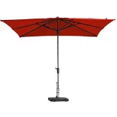 Madison Parasol Syros Luxe Polyester Brick Red 280 x 280 cm