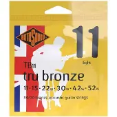 Rotosound TB11 Tru Bronze akoestische gitaarsnaren .011-.052w