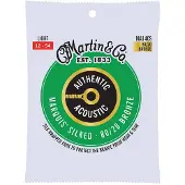 Martin strings MA140S AUTHENTIC SILKED LIGHT 80/20 BRONZE LIGHT 12-16-25-32-42-54