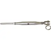 Talamex Spanschroef wantspanner met gaffel en terminal RVS