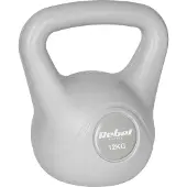 Rebel Bituminous Kettlebell 12 Kg Zilver 12 kg