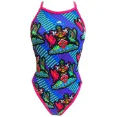 Turbo Emblem Revolution Swimsuit Blauw M Vrouw