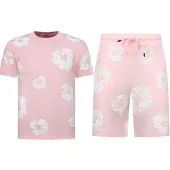 Enos Bloemen print zomerset bloemen pak met short twinset