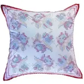 Cozz Ruuz - Sierkussen - Blauw - 50x50 cm
