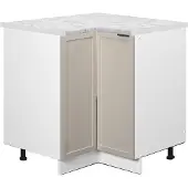 Vicco Fame-Line Hoekkast – 80.5 cm, WB Marmer GrijsBeige
