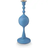 Pip studio Kandelaar Sphere - Kaarsenhouder van Metaal - Lichtblauw - 37cm