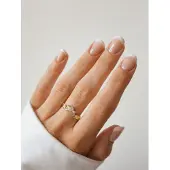 Hey Happiness Ring 'Fireworks' goud