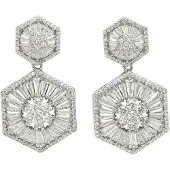 Avant Garde Oorbellen 'Giuliaa' zilver