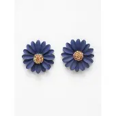 Avant Garde Oorbellen 'Nicoletaa' blauw