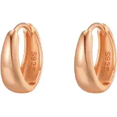 Hey Happiness Oorbellen 'Dome' rose-goud