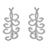 Avant Garde Oorbellen 'Carmenta' zilver