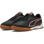 Puma PRESSING futsalschoenen uniseks, Zwart/Rood/Wit, Maat 42
