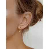Hey Happiness Oorbellen 'Flutter' goud