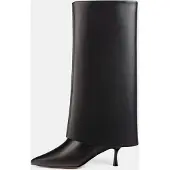 L37 HANDMADE SHOES Boots 'DEPEND ON ME' zwart