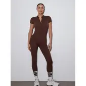 Estro Jumpsuit '6650' donkerbruin