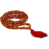 Ancient Wisdom 108 Kralen Mala - Carneool