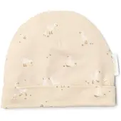 Little Dutch baby muts met all over print beige Jongens/Meisjes Stretchkatoen - maat 0-3 mnd