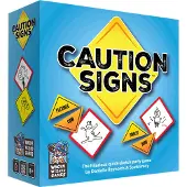 White Wizard Games Caution Signs - Party game