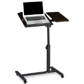 Relaxdays Laptoptisch, Notebookstandaard, Zwart