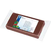 Staedtler Noris boetseerklei. blok 1 kg bruin