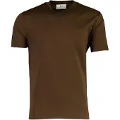 Born with Appetite T-shirt ronde hals bruin