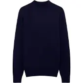 GOBI Cashmere Trui 'Men's Timeless Mock Neck Cashmere Sweater' navy