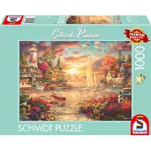 Adlibris Schmidt puzzel - Chuck Pinson, Lakeside morning, 1000 stukjes