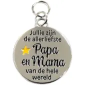 Miko Bedeltje - Papa & mama - Charms for you