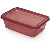 Orplast Rode stevige opbergbox - BaseStore - 3 liter