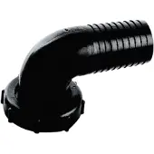 Nuova Rade 38 Mm Elleboogconnector Zwart