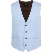 Suitable Gilet Gris Blauw | Lichtblauw | Maat 48