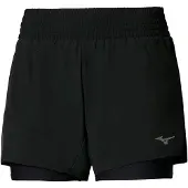 Mizuno Dames 2-in-1 shorts Active