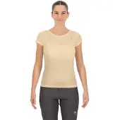 Karpos Loma Evo T-shirt Met Korte Mouwen Beige L Vrouw