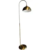 Bamyum Moderne Decoratieve Vloerlamp Met Beweegbare Kop in Koperkleur