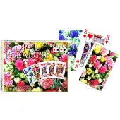 Piatnik 2298 - Roze, bloemenprint