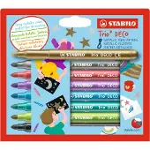 Stabilo NO5 ETUI DE 8 FEUTRES METALLISES