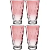 Leonardo TWIST Drinkglas 300ml rose - set/4