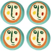 Serax Feast Dessertbord Gezicht - Set van 4 Face 2