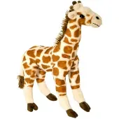 Wild Planet Pluche giraf - knuffel giraf - 35 cm - savanne knuffel