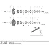 Shimano Cs8101/r8100 12s Tandwiel Zilver 12t