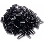 Transfil Self-locking Change Cover 100 Units End Cap Zilver 4 mm