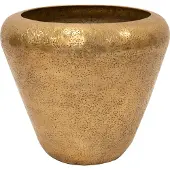 Ter Steege Bloempot Aluminium Goud D 45 cm H 40 cm