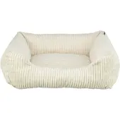 Trixie vital hondenmand jonna hoekig ribfluweel creme 100x70 cm