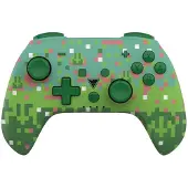 DragonShock Controller PopTop Cube Groen voor Nintendo Switch, Nintendo Switch OLED, PC, Android en iOS